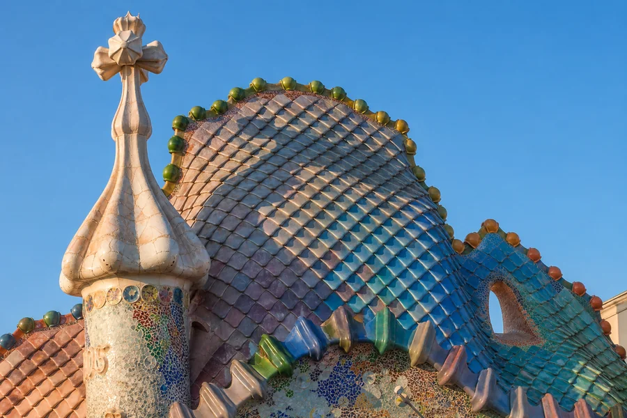 Azotea del Dragón de Casa Batlló
